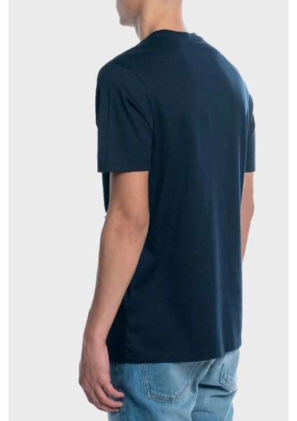 % 100 Pamuk Regular Fit Bisiklet Yaka Logolu T Shirt Erkek T Shirt 24411088 013 fiyatları