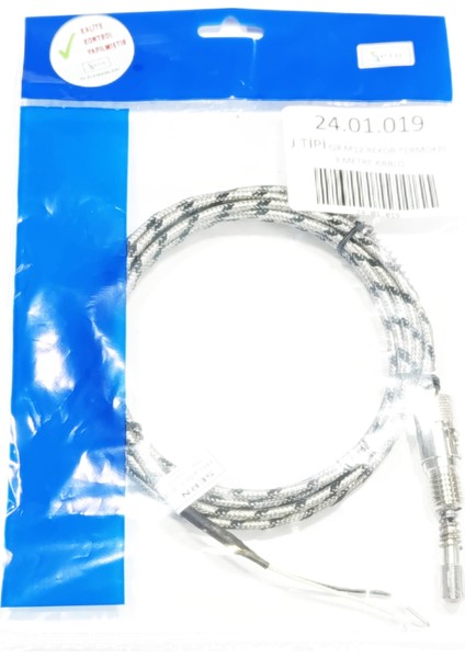 J Tipi Q8 M12 Bayonet Rekorlu Termokupl 3 Metre Kablolu - TT11-J108-3 3ccb modelleri