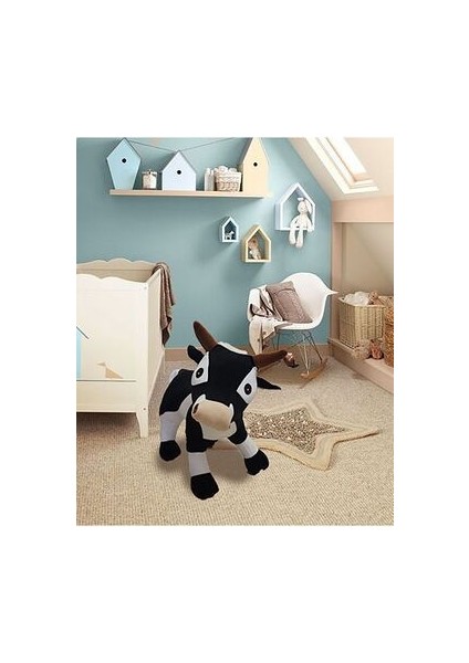 Peluş Oyuncaklar Sevimli Inek & Ayakta Durabilen Inek & Yumuşak Oyun Arkadaşı & Hediyelik Inek