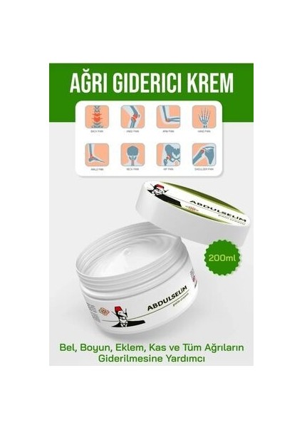 Abdulselim Kremi 200 ml Ağrılar Için x 3 Adet fiyatları