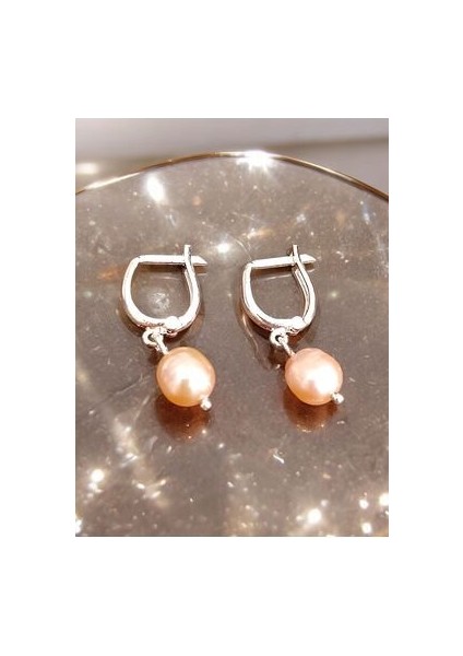 Inci Küpe Saf Inci 925 Ayar Gümüş modelleri