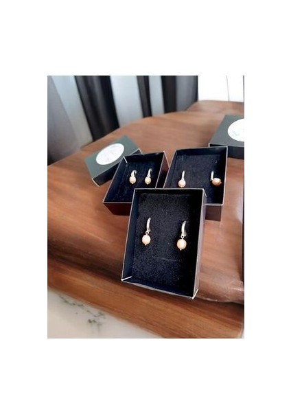 Inci Küpe Saf Inci 925 Ayar Gümüş fırsatları