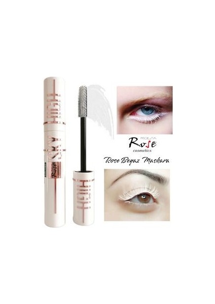 Rose Sky Hıgh Beyaz Maskara Hacim Verici Etki ve Özel Özellikler