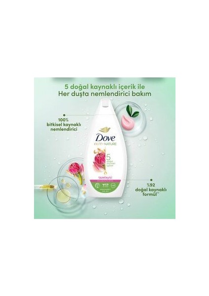 Lotus & Pirinç Etkili Duş Jeli 500 ml 1 Adet fırsatları
