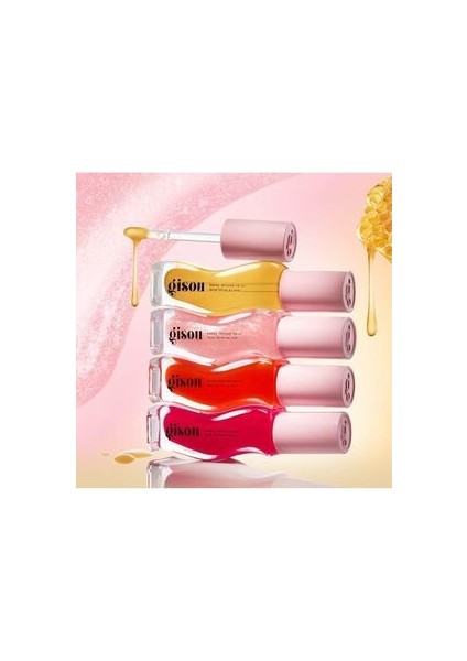 Honey Infused Lip Oil - Parlak Işıltılı ve Ballı Dudak Yağı modelleri