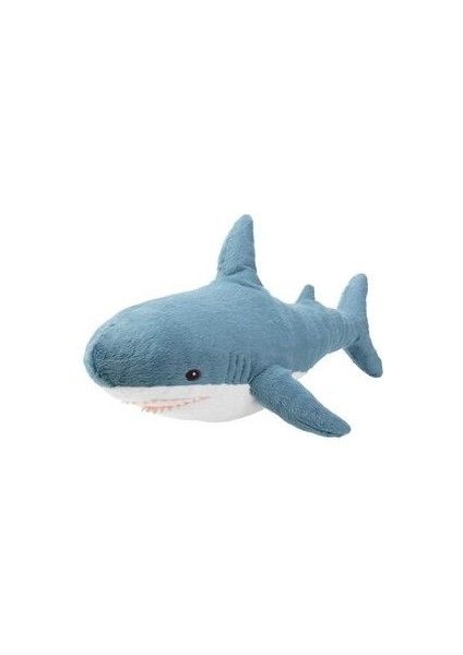 Peluş Oyuncak Köpekbalığı Mavi Beyaz 55 cm
