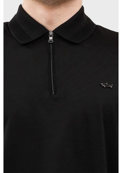 % 100 Pamuk Regular Fit Yarım Fermuarlı Polo Yaka T Shirt Erkek Polo Yaka T Shirt 24411249 011 modelleri