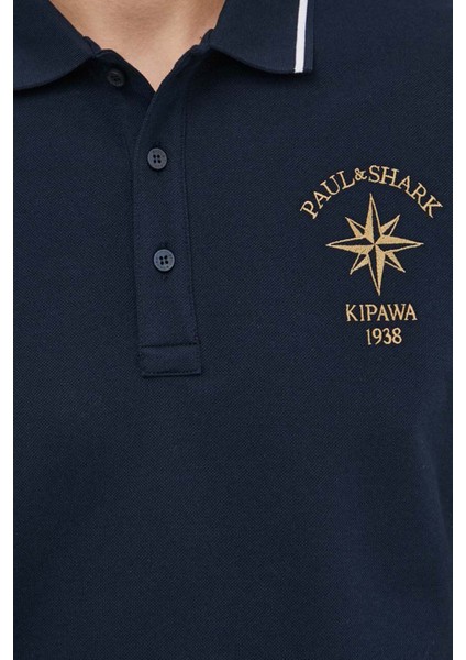 Logo Işlemeli % 100 Pamuk Regular Fit Düğmeli Polo Yaka T Shirt Erkek Polo Yaka T Shirt 24411350 013 fırsatları