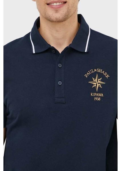 Logo Işlemeli % 100 Pamuk Regular Fit Düğmeli Polo Yaka T Shirt Erkek Polo Yaka T Shirt 24411350 013 indirimleri