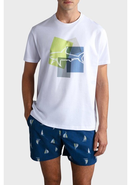 % 100 Pamuk Regular Fit Bisiklet Yaka T Shirt Erkek T Shirt 24411073 010