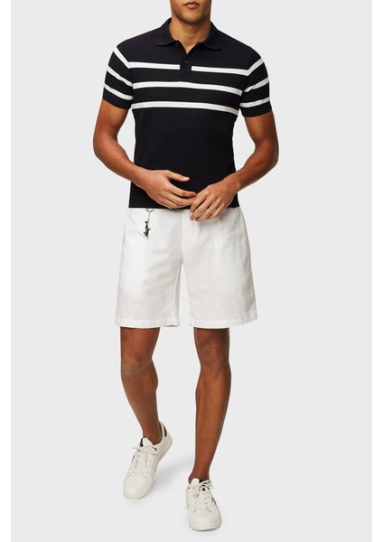 Çizgili % 100 Pamuk Regular Fit Düğmeli Polo Yaka T Shirt Erkek Polo Yaka T Shirt 24411625 199 fiyatları
