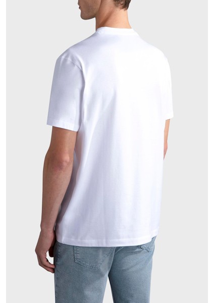 % 100 Pamuk Regular Fit Bisiklet Yaka Baskılı T Shirt Erkek T Shirt 24411041 010 fiyatları