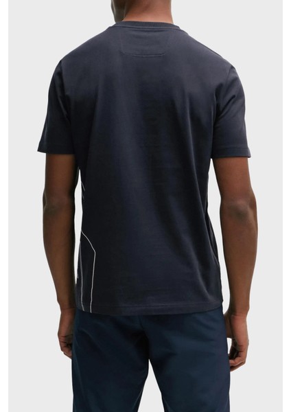 Baskılı % 100 Pamuk Regular Fit Bisiklet Yaka T Shirt Erkek T Shirt 50506358 402 fiyatları