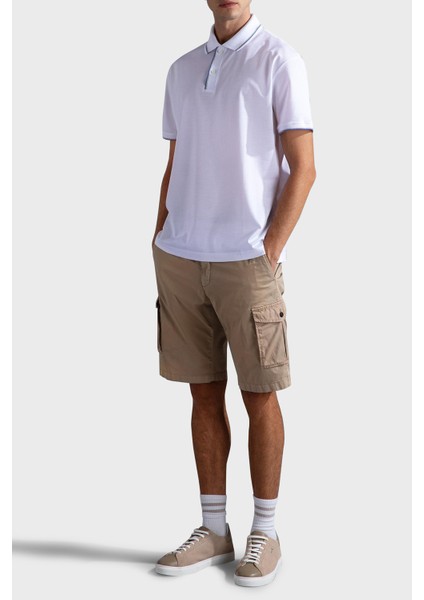 % 100 Pamuk Regular Fit Düğmeli Polo Yaka T Shirt Erkek Polo Yaka T Shirt 24411259 010
