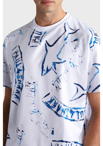 Baskılı Pamuklu Regular Fit Bisiklet Yaka T Shirt Erkek T Shirt 24411103 010 modelleri