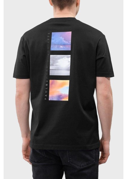 % 100 Pamuk Regular Fit Sırt Baskılı T Shirt Erkek T Shirt 24411077 011 fiyatları