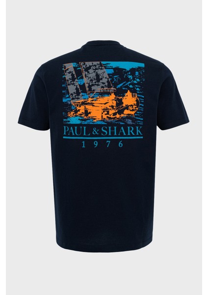 % 100 Pamuk Regular Fit Sırt Baskılı T Shirt Erkek T Shirt 24411087 013 fiyatları