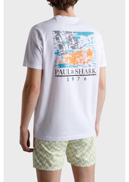 % 100 Pamuk Regular Fit Sırt Baskılı T Shirt Erkek T Shirt 24411087 010 fiyatları