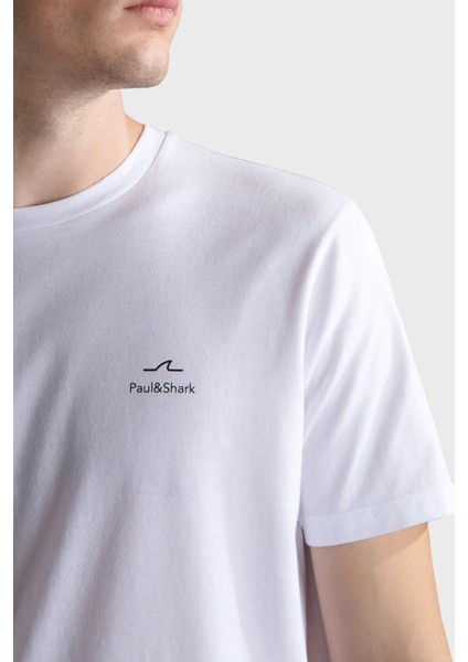 % 100 Pamuk Regular Fit Sırt Baskılı T Shirt Erkek T Shirt 24411087 010 fırsatları