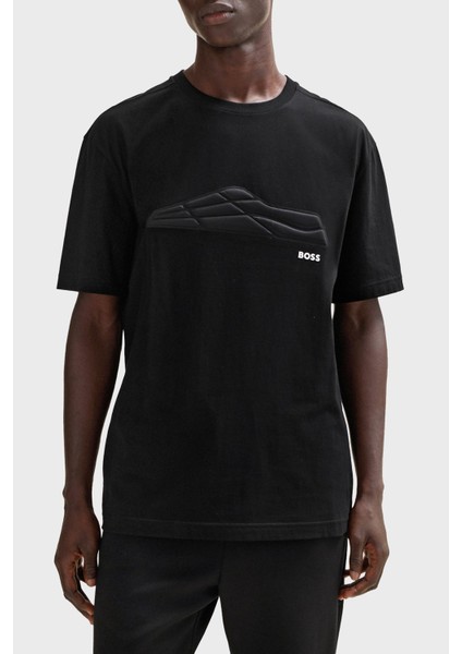 % 100 Pamuk Regular Fit Bisiklet Yaka T Shirt Erkek T Shirt 50506339 001