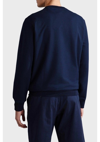 Logo Baskılı Streç Pamuklu Regular Fit Bisiklet Yaka Sweat Erkek Sweat 24411881 013 fiyatları
