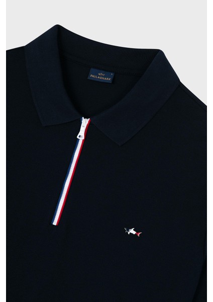 % 100 Pamuk Regular Fit Yarım Fermuarlı Polo Yaka T Shirt Erkek Polo Yaka T Shirt 24411314 013 fırsatları