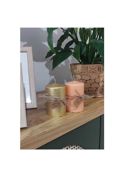 Silindir Mum 11 x 7 cm , Esanslı Mum, Ev Dekorasyon, Hediyelik fiyatları