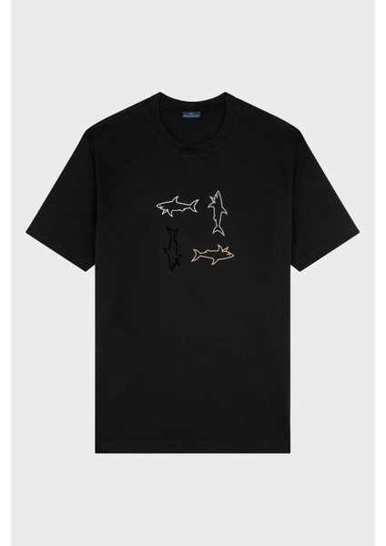 % 100 Pamuk Regular Fit Bisiklet Yaka Logolu T Shirt Erkek T Shirt 24411088 011 indirimleri
