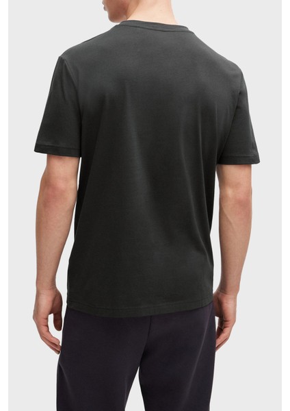 Logolu % 100 Pamuk Regular Fit Bisiklet Yaka T Shirt Erkek T Shirt 50512866 016 fiyatları