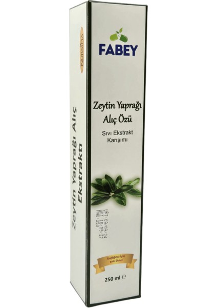 Zeytin Yaprağı & Alıç Özü Sıvı Ekstrakt Karışımı 250 ml x 2 Adet