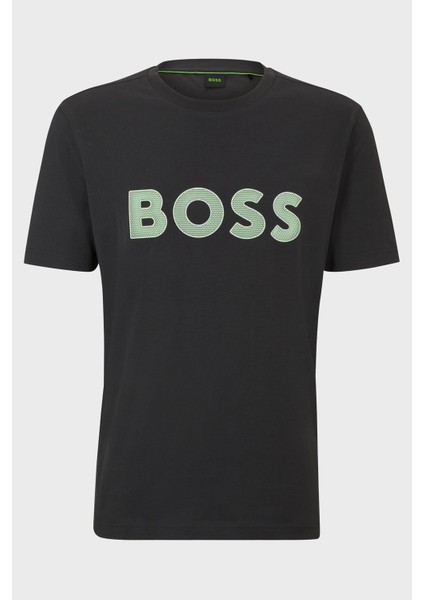 Logolu % 100 Pamuk Regular Fit Bisiklet Yaka T Shirt Erkek T Shirt 50512866 016 indirimleri