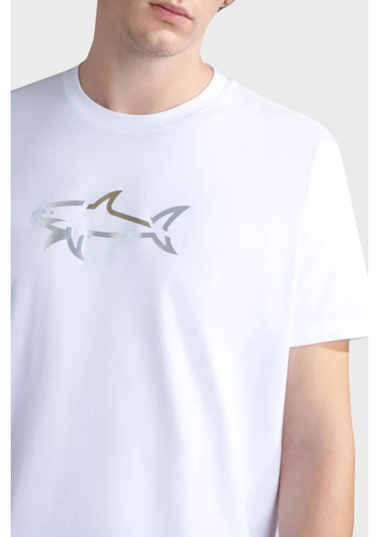 % 100 Pamuklu Regular Fit Bisiklet Yaka Logolu T Shirt Erkek T Shirt 24411085 010 modelleri