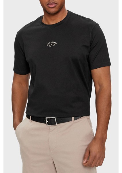 % 100 Pamuk Regular Fit Bisiklet Yaka T Shirt Erkek T Shirt 24411033 011