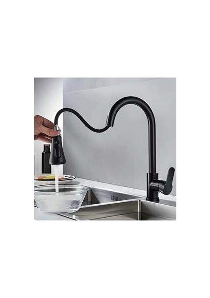 Fleko Siyah Kuğu Spiral Eviye Batarya KS10S01C
