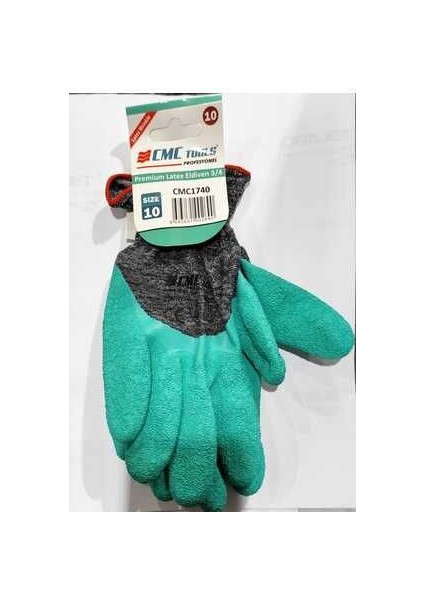 Cmc Tools CMC1740 Profesyonel Premium Latex Eldiven 3/4