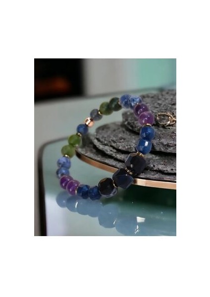 Cilt Sağlığı Bilekliği (Yeşim,lapis Lazuli, Amesist,,akik,kuvars) fiyatları