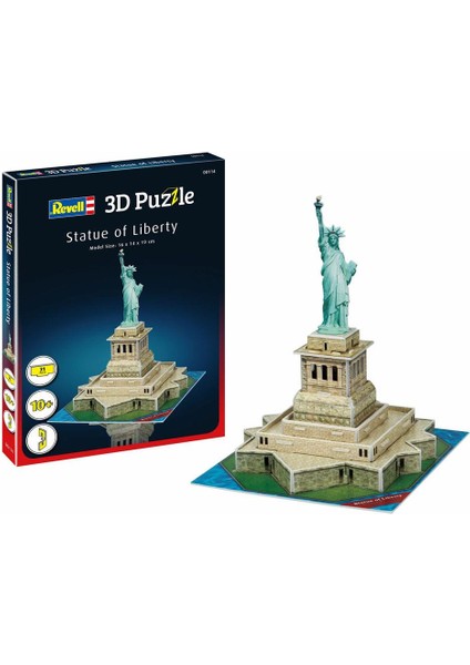 3D Mini Puzzle Özgürlük Heykeli 00114