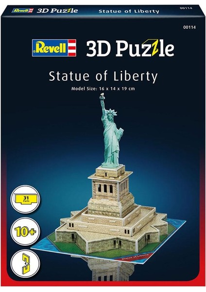 3D Mini Puzzle Özgürlük Heykeli 00114