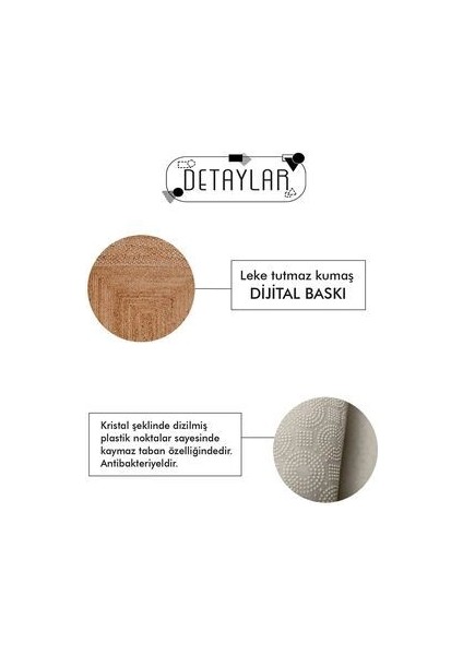 Banyo Paspası Klozet Takımı 2'li Kaymaz Tabanlı Set fırsatları