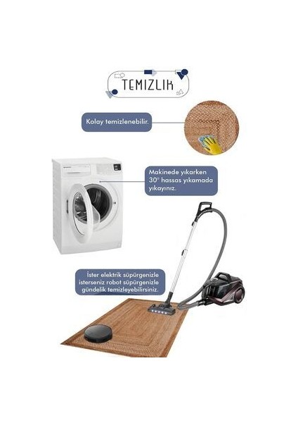 Banyo Paspası Klozet Takımı 2'li Kaymaz Tabanlı Set indirimleri