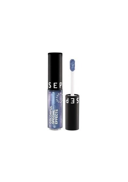 Colorful Effets Specıaux - 12 Saat Kalıcı Uzun Süre Kalıcı Simli&ışıltılı Likit Göz Farı 5ml