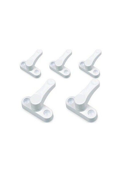 5 Adet Pvc Kapı Pencere Emniyet Kilidi Pimapen Düğmeli Kilit Bebek Çocuk Güvenlik