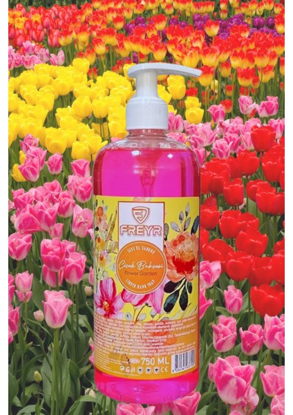 Sıvı El Sabunu 750ml Nemlendiricili-Ekstra Çiçek Bahçesi Parfümlü