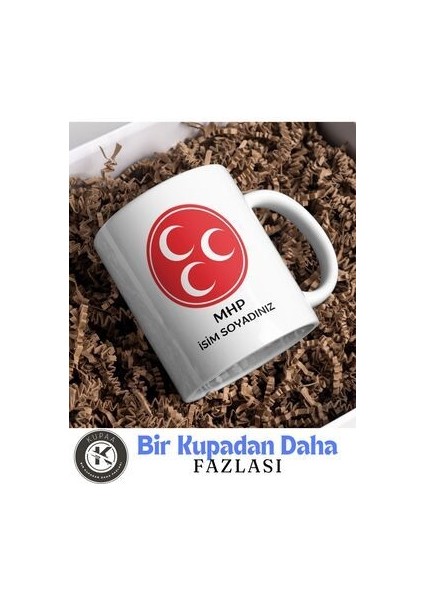 Mhp (Milliyetçi Hareket Partisi) Kupa Bardak
