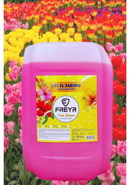 Sıvı El Sabunu Nemlendirici Ekstra Çiçek Bahçesi Parfümlü 10 kg