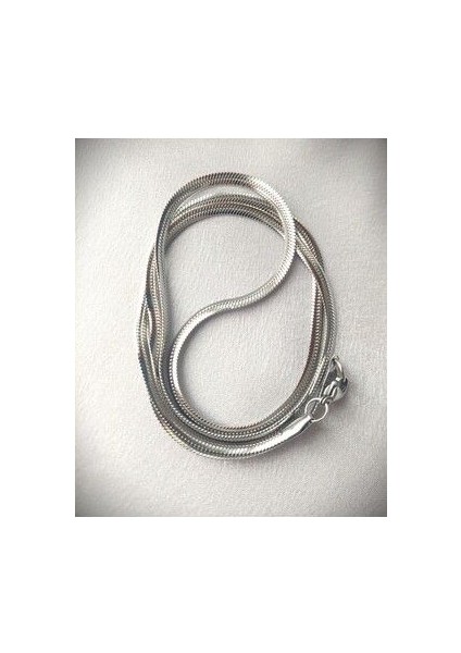 Italyan Zincir Çelik Kolye 3.5 mm Unisex modelleri