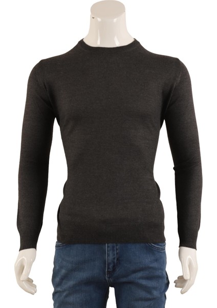 Yünlü Triko Slim Fit