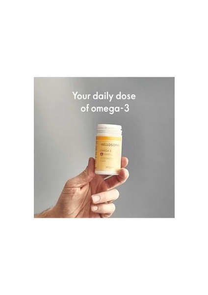 Wellosophy Glutensiz Yapay Aroma ve Tatlandırıcılar Içermeyen Omega 3 Takviye Edici Gıda modelleri