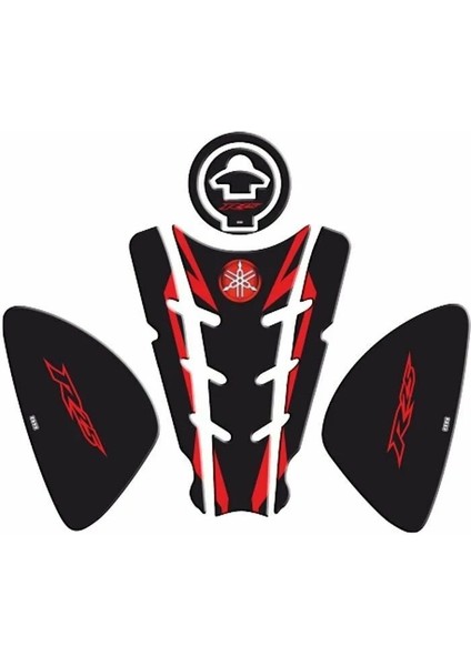 Yamaha R25 2014 - 2018 Uyumlu Tank Pad Set