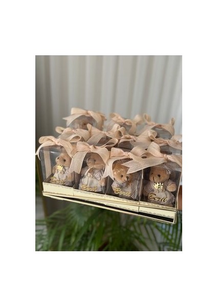 20 Adet Kutulu Ayıcık Anahtarlık